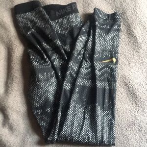 Nike pro dri-fit full length pants